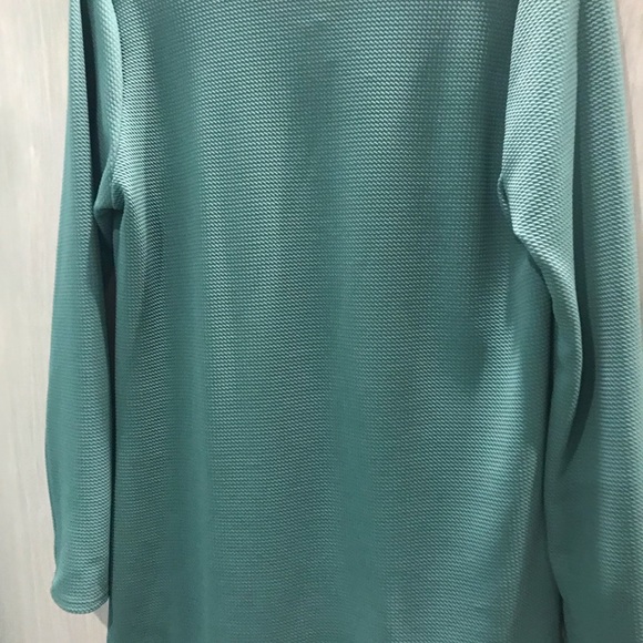 Lularoe Lynnae Long Sleeve Top Green Size Large - Picture 4 of 4